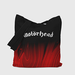 Сумка-шопер Motorhead red plasma, цвет: 3D-принт