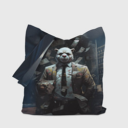 Сумка-шопер Payday 3 animal mask, цвет: 3D-принт