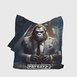 Сумка-шопер Gorilla Payday 3, цвет: 3D-принт
