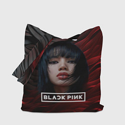 Сумка-шопер Blackpink red and black, цвет: 3D-принт