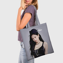 Сумка-шопер Blackpink Lady Jennie Kim, цвет: 3D-принт — фото 2
