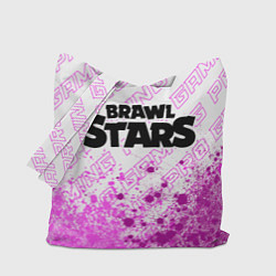 Сумка-шопер Brawl Stars pro gaming: символ сверху, цвет: 3D-принт
