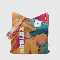 Сумка-шопер Roblox Logo Color, цвет: 3D-принт