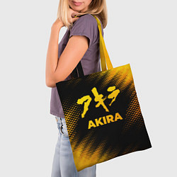 Сумка-шопер Akira - gold gradient, цвет: 3D-принт — фото 2