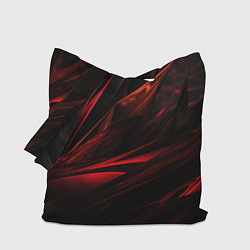 Сумка-шоппер Black red background