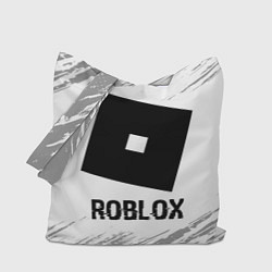 Сумка-шоппер Roblox glitch на светлом фоне