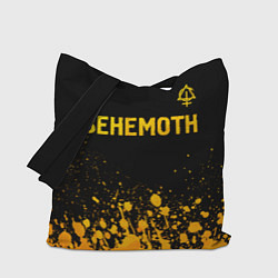 Сумка-шопер Behemoth - gold gradient: символ сверху, цвет: 3D-принт