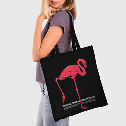 Сумка-шопер Фламинго - Мюнхен, цвет: 3D-принт — фото 2