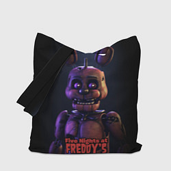 Сумка-шопер Five Nights at Freddys Bonnie, цвет: 3D-принт