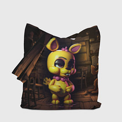 Сумка-шопер Spring Bonnie Five Nights at Freddys, цвет: 3D-принт