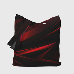 Сумка-шопер Black and red, цвет: 3D-принт