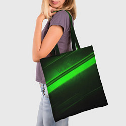 Сумка-шопер Green line, цвет: 3D-принт — фото 2