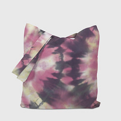 Сумка-шопер Tie-Dye дизайн, цвет: 3D-принт