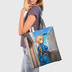 Сумка-шопер Fallout game girl, цвет: 3D-принт — фото 2
