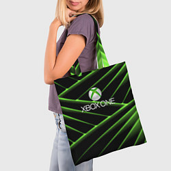 Сумка-шопер Xbox game pass line, цвет: 3D-принт — фото 2