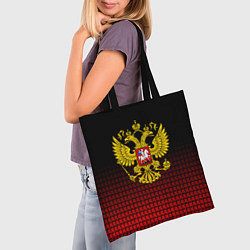 Сумка-шопер Русский мир, цвет: 3D-принт — фото 2