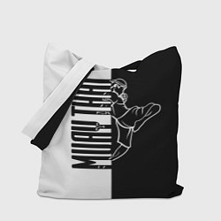 Сумка-шопер Muay-Thai, цвет: 3D-принт