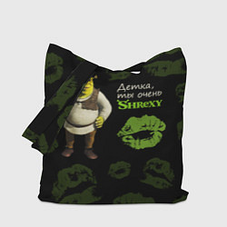 Сумка-шопер Shrexy Shrek, цвет: 3D-принт
