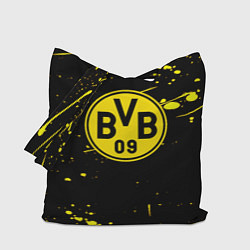 Сумка-шопер Borussia yellow splash, цвет: 3D-принт