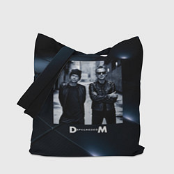 Сумка-шопер Depeche Mode - Мартин и Дэйв, цвет: 3D-принт