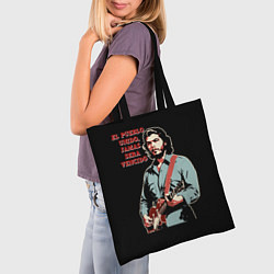 Сумка-шопер Че Гевара с гитарой, цвет: 3D-принт — фото 2