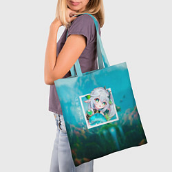 Сумка-шопер Нахида Кусанали дендро архонт, цвет: 3D-принт — фото 2