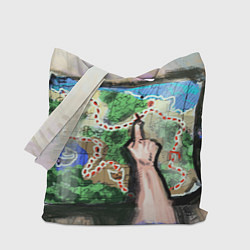 Сумка-шопер Карта сокровищ, цвет: 3D-принт