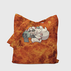 Сумка-шопер Взрывоопасная Фапута, цвет: 3D-принт