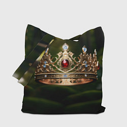 Сумка-шоппер Королевская корона узорная