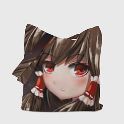 Сумка-шопер Touhou Project Рейму Cute, цвет: 3D-принт