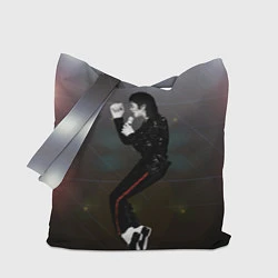 Сумка-шопер Michael Jackson в прыжке, цвет: 3D-принт