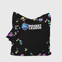Сумка-шопер Rocket League game, цвет: 3D-принт