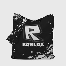 Сумка-шоппер Roblox белая краска