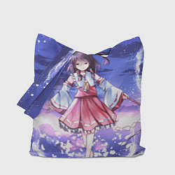 Сумка-шопер Touhou Project Рейму улыбка, цвет: 3D-принт