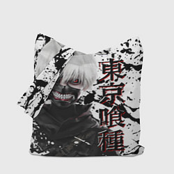 Сумка-шопер Kaneki Ken - Токийский Гуль, цвет: 3D-принт