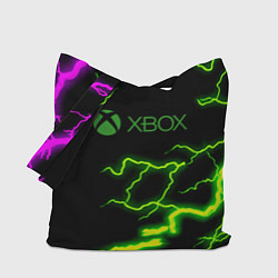 Сумка-шопер Xbox storm молнии, цвет: 3D-принт
