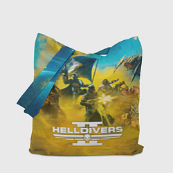 Сумка-шопер Helldivers 2: Confrontation, цвет: 3D-принт