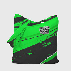 Сумка-шопер Bayer 04 sport green, цвет: 3D-принт
