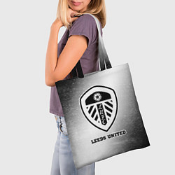 Сумка-шопер Leeds United sport на светлом фоне, цвет: 3D-принт — фото 2