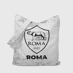 Сумка-шопер Roma с потертостями на светлом фоне, цвет: 3D-принт