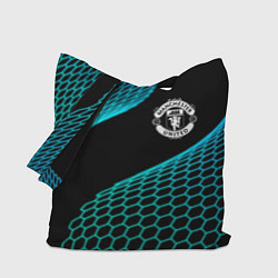 Сумка-шопер Manchester United football net, цвет: 3D-принт