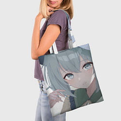 Сумка-шопер Touhou Project Койши Комейдзи cute, цвет: 3D-принт — фото 2