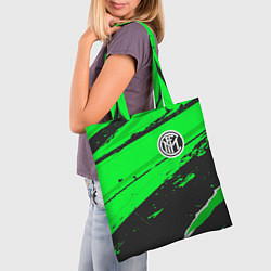 Сумка-шопер Inter sport green, цвет: 3D-принт — фото 2