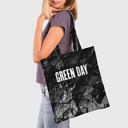 Сумка-шопер Green Day black graphite, цвет: 3D-принт — фото 2