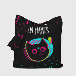 Сумка-шопер In Flames - rock star cat, цвет: 3D-принт