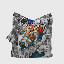 Сумка-шопер Jim comix, цвет: 3D-принт