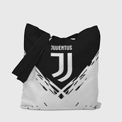 Сумка-шопер Juventus sport geometry fc club, цвет: 3D-принт