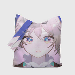 Сумка-шопер Honkai Star Rail Firefly smile, цвет: 3D-принт