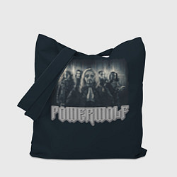 Сумка-шопер Powerwolf band grey, цвет: 3D-принт