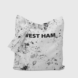 Сумка-шопер West Ham dirty ice, цвет: 3D-принт
